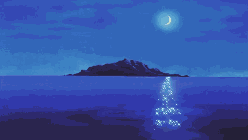Anime Sea GIF
