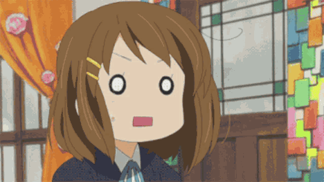 Anime Shocked GIF