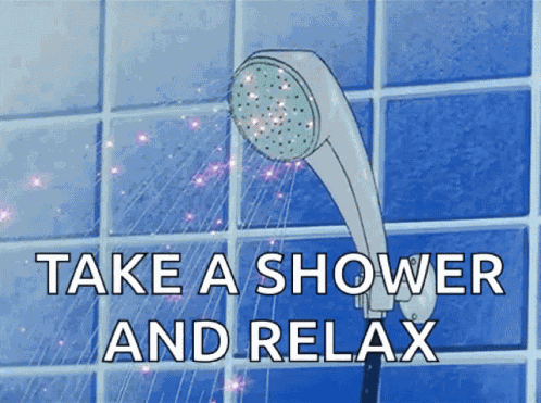 Anime Shower GIF