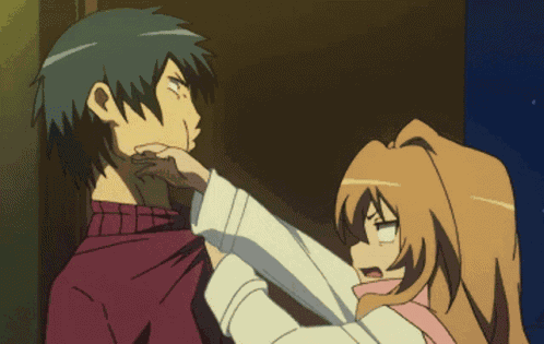 Anime Slap Mad GIF