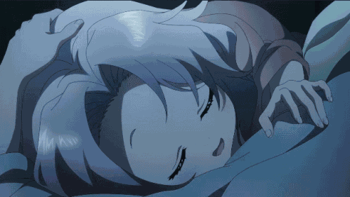 Anime Sleep Hug Sazanka GIF