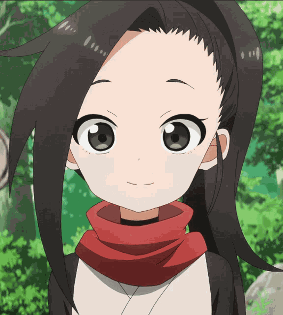 Anime Smile Tsubaki GIF