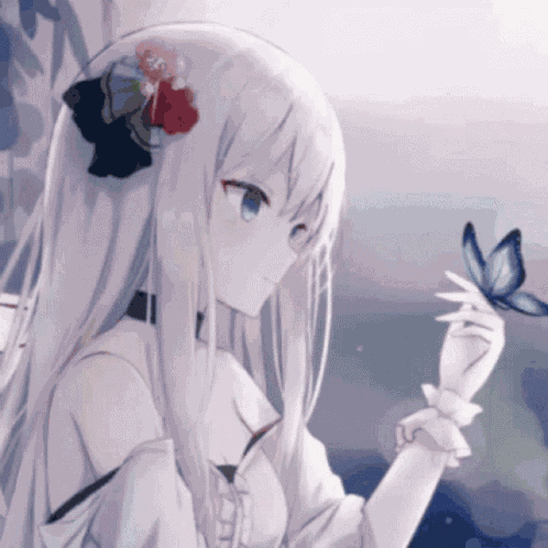 Anime Snow GIF