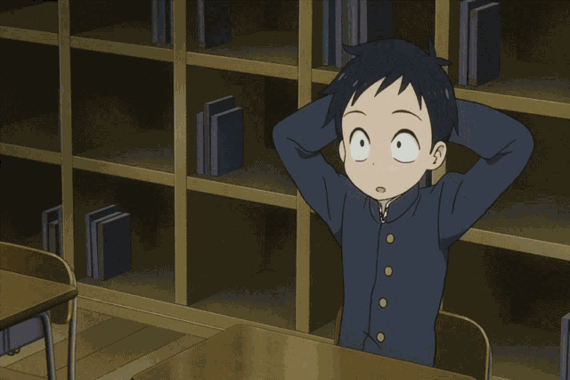 Anime Thinking GIF