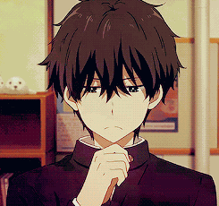 Anime Thinking GIF
