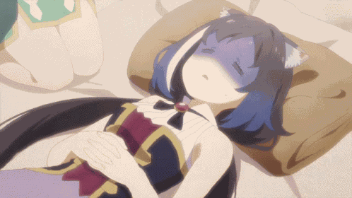 Anime Tired GIF