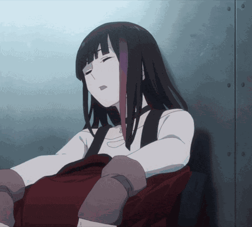Anime Tired GIF