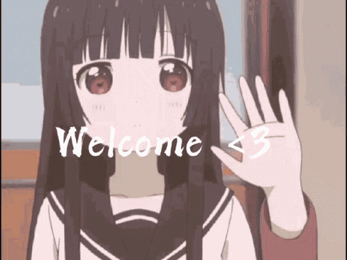 Anime Welcome GIF