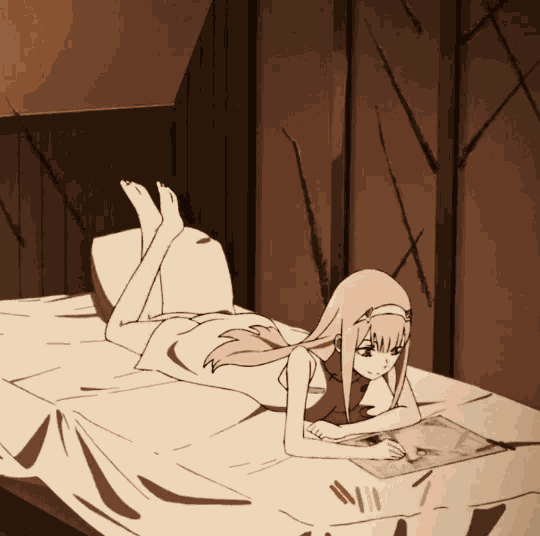 Anime Zero Two GIF GIF