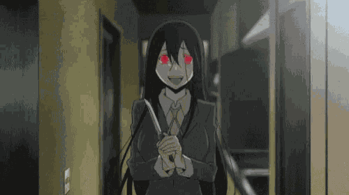 Animeyanderesadist Knife GIF