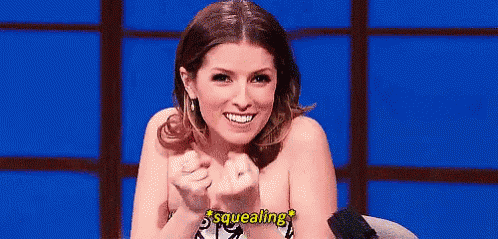 Anna Kendrick Excited GIF