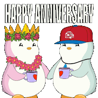 Anniversary Happy Anniversary Sticker