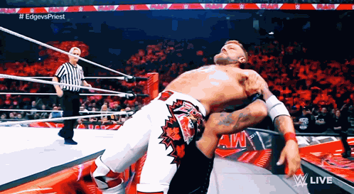 Announcer Table Razors Edge GIF