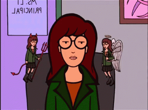 Annoyed Good Angel GIF