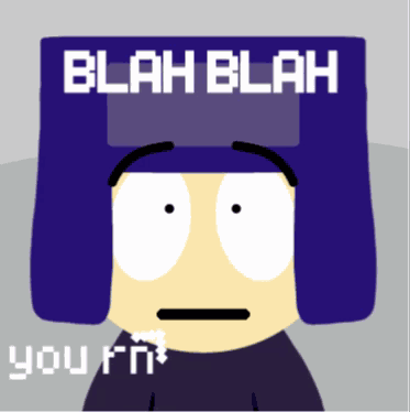 Annoying Blah Blah Blah GIF