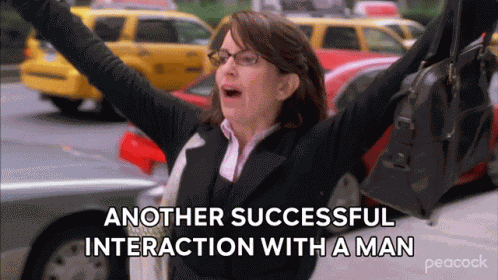 Another Successful Interaction With A Man Liz Lemon GIF