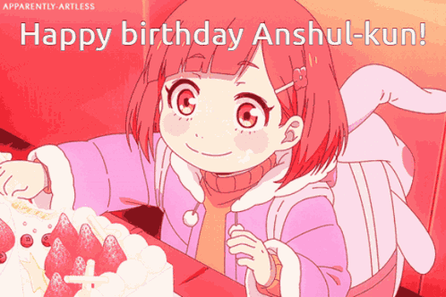 Anshul Happy Birthday GIF