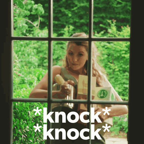Answer Door Anyone Home GIF