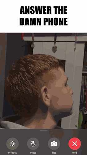 Answer Your Phone Answer GIF
