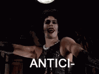Anticipation Rocky Horror GIF