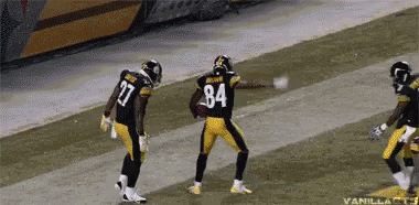 Antonio Brown Dance GIF