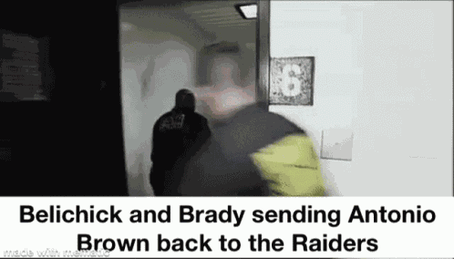 Antonio Brown Sent Back GIF