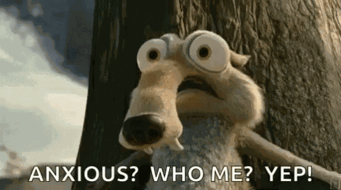 Anxious Scrat GIF