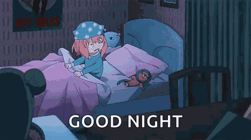 Anya Sleep GIF