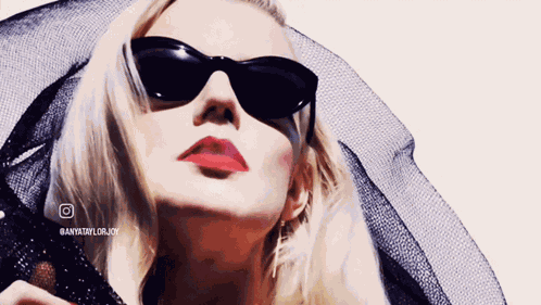 Anya Taylor Joy Anya Taylor Joy French Inhale GIF