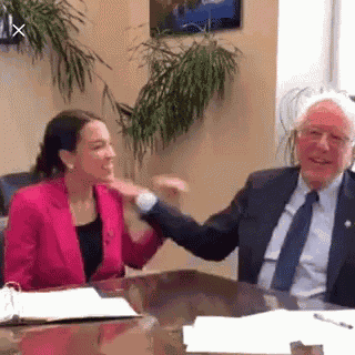 Aoc Bernie GIF