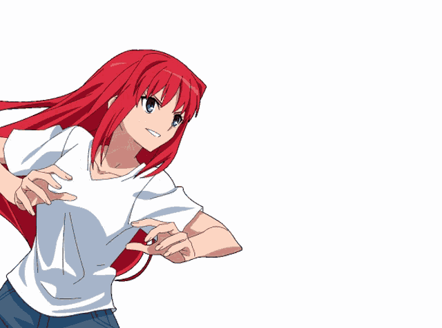 Aoko Aozaki Melty Blood GIF