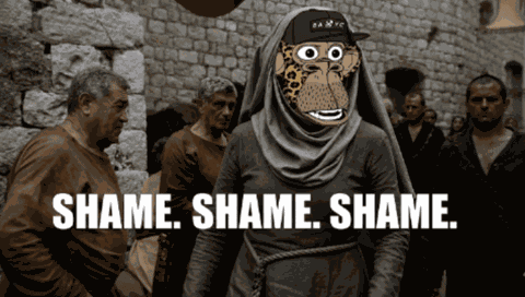 Apewhale Ashamed GIF