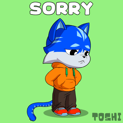 Apologizing Apology GIF
