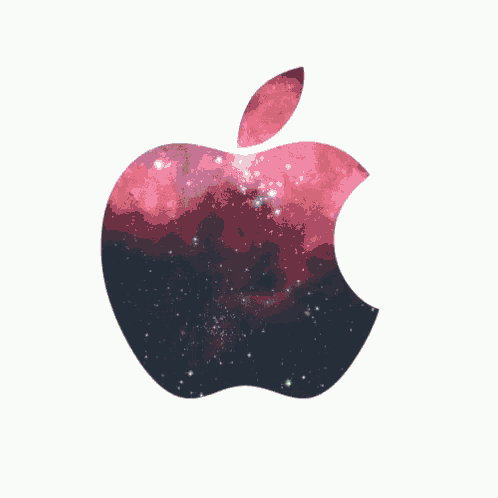Apple Galaxy Design GIF