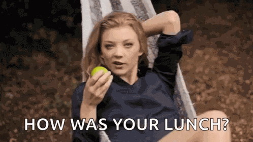 Apple Lunch GIF