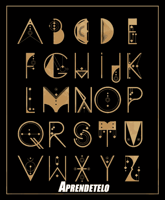 Aprendete El Abecedario GIF