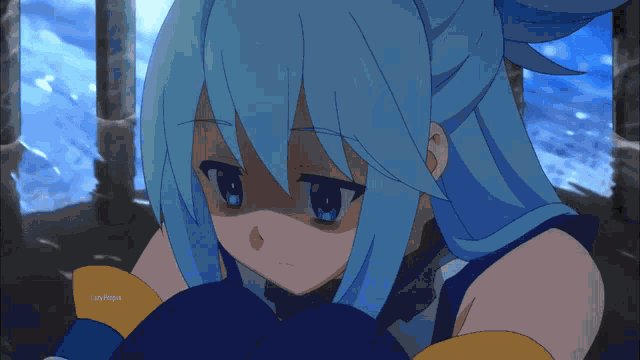 Aqua Aqua Sad GIF