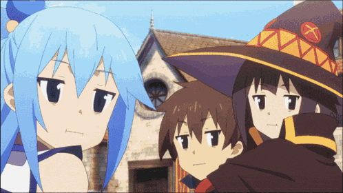 Aqua Kazuma GIF