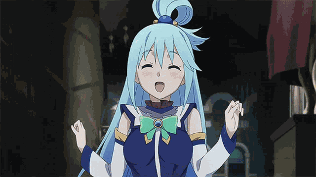 Aqua Konosuba GIF
