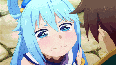 Aqua Konosuba GIF