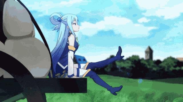 Aqua Konosuba GIF
