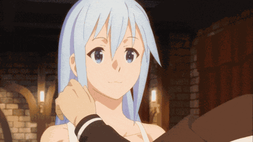 Aqua Konosuba GIF
