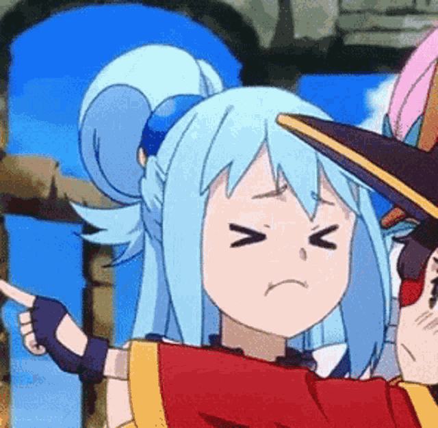 Aqua Konosuba GIF
