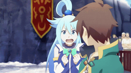 Aqua Megumin Explosion GIF