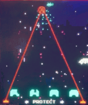 Arcade Space Invaders GIF