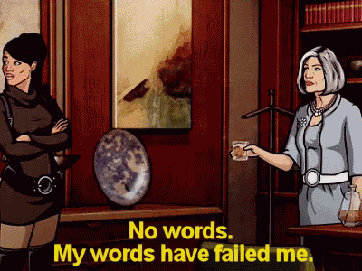 Archer Words GIF