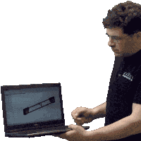 Architect Pointing Sticker