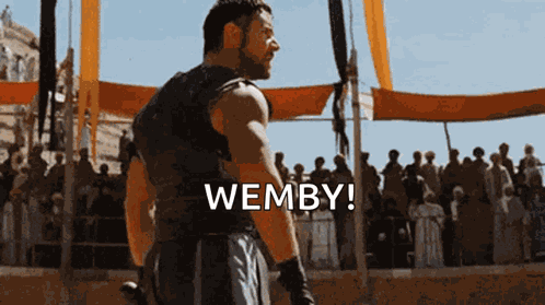 Are You Not Entertained Gladiator GIF
