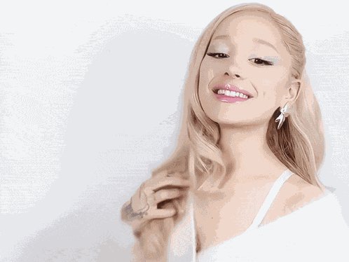 Ariana Grande Smile GIF