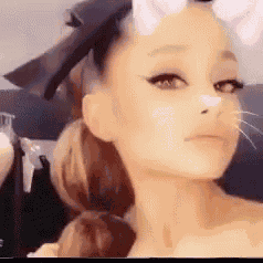 Ariana Grande Snapchat GIF
